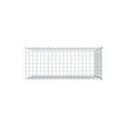 Anbaugabione Typ 4 100 cm x 70 cm x 40 cm (L x H x T), Maschenweite 5 cm x 5 cm, Spirale