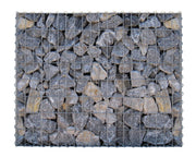 Gabione 100 cm x 80 cm x 30 cm (L x H x T), Maschenweite 5 cm x 10 cm, Spirale