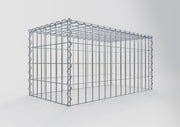 Anbaugabione Typ 3 80 cm x 40 cm x 40 cm (L x H x T), Maschenweite 5 cm x 10 cm, Spirale