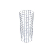 Gabionensäule rund 32 cm Durchmesser, 80 cm Höhe, Maschenweite 5 cm x 5 cm