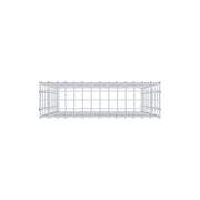 Anbaugabione Typ 3 100 cm x 70 cm x 20 cm (L x H x T), Maschenweite 5 cm x 10 cm, C-Ring