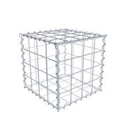 Gabione 40 cm x 40 cm x 40 cm (L x H x T), Maschenweite 10 cm x 10 cm, Spirale