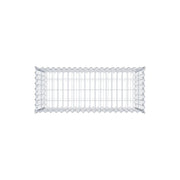 Gabione 100 cm x 60 cm x 40 cm (L x H x T), Maschenweite 5 cm x 10 cm, Spirale