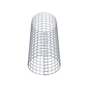 Gabionensäule rund 37 cm Durchmesser, 80 cm Höhe, Maschenweite 5 cm x 5 cm