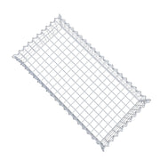 Anbaugabione Typ 3 100 cm x 20 cm x 50 cm (L x H x T), Maschenweite 5 cm x 5 cm, Spirale