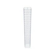 Gabionensäule eckig feuerverzinkt, 27 cm x 27 cm, 200 cm Höhe, MW 5 cm x 10 cm
