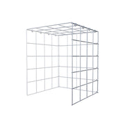 Anbaugabione Typ 4 50 cm x 40 cm x 40 cm (L x H x T), Maschenweite 10 cm x 10 cm, C-Ring