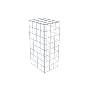 Anbaugabione Typ 4 80 cm x 40 cm x 30 cm (L x H x T), Maschenweite 10 cm x 10 cm, C-Ring