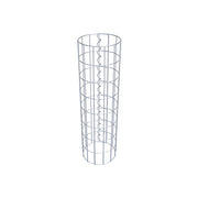 Gabionensäule rund 22 cm Durchmesser, 80 cm Höhe, Maschenweite 5 cm x 10 cm