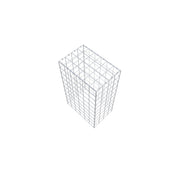 Anbaugabione Typ 3 100 cm x 60 cm x 40 cm (L x H x T), Maschenweite 10 cm x 10 cm, C-Ring
