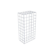 Anbaugabione Typ 2 100 cm x 30 cm x 50 cm (L x H x T), Maschenweite 10 cm x 10 cm, C-Ring