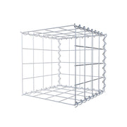 Anbaugabione Typ 2 40 cm x 40 cm x 40 cm (L x H x T), Maschenweite 10 cm x 10 cm, Spirale