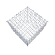 Kuvido Gabione 50 cm x 50 cm x 50 cm (L x H x T), Maschenweite 5 cm x 5 cm, Spirale