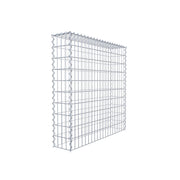 Anbaugabione Typ 3 100 cm x 100 cm x 20 cm (L x H x T), Maschenweite 5 cm x 10 cm, Spirale