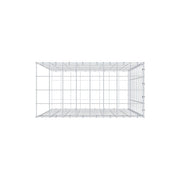 Anbaugabione Typ 2 100 cm x 80 cm x 40 cm (L x H x T), Maschenweite 10 cm x 10 cm, C-Ring