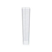 Gabionensäule eckig 32 cm x 32 cm, 200 cm Höhe, MW 5 cm x 5 cm