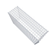 Anbaugabione Typ 3 100 cm x 60 cm x 30 cm (L x H x T), Maschenweite 5 cm x 5 cm, Spirale