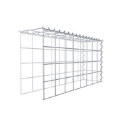 Anbaugabione Typ 4 80 cm x 40 cm x 20 cm (L x H x T), Maschenweite 10 cm x 10 cm, Spirale