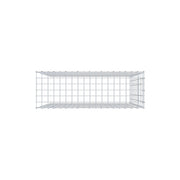 Anbaugabione Typ 4 100 cm x 90 cm x 30 cm (L x H x T), Maschenweite 5 cm x 10 cm, C-Ring