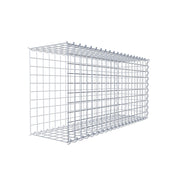 Anbaugabione Typ 2 100 cm x 50 cm x 30 cm (L x H x T), Maschenweite 5 cm x 5 cm, Spirale