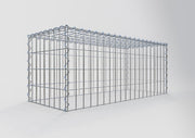 Anbaugabione Typ 3 100 cm x 40 cm x 40 cm (L x H x T), Maschenweite 5 cm x 10 cm, Spirale