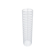 Gabionensäule rund 37 cm Durchmesser, 160 cm Höhe, Maschenweite 5 cm x 10 cm