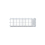 Anbaugabione Typ 2 100 cm x 90 cm x 30 cm (L x H x T), Maschenweite 5 cm x 5 cm, C-Ring