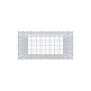 Gabione 100 cm x 60 cm x 30 cm (L x H x T), Maschenweite 5 cm x 5 cm, C-Ring
