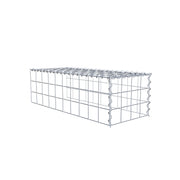 Anbaugabione Typ 4 100 cm x 30 cm x 40 cm (L x H x T), Maschenweite 10 cm x 10 cm, Spirale