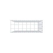 Anbaugabione Typ 4 100 cm x 80 cm x 30 cm (L x H x T), Maschenweite 10 cm x 10 cm, C-Ring