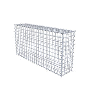Gabione 100 cm x 50 cm x 20 cm (L x H x T), Maschenweite 5 cm x 5 cm, Spirale