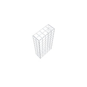 Anbaugabione Typ 2 100 cm x 20 cm x 50 cm (L x H x T), Maschenweite 10 cm x 10 cm, C-Ring