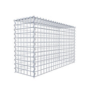 Anbaugabione Typ 3 100 cm x 60 cm x 30 cm (L x H x T), Maschenweite 5 cm x 5 cm, Spirale