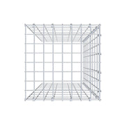 Anbaugabione Typ 4 100 cm x 40 cm x 40 cm (L x H x T), Maschenweite 5 cm x 10 cm, C-Ring