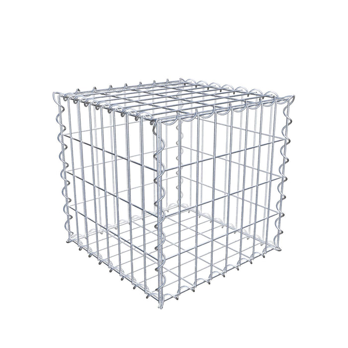 Gabione 40 cm x 40 cm x 40 cm (L x H x T), Maschenweite 5 cm x 10 cm, Spirale