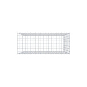 Anbaugabione Typ 4 100 cm x 100 cm x 40 cm (L x H x T), Maschenweite 5 cm x 10 cm, C-Ring