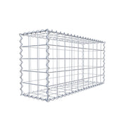 Gabione 100 cm x 50 cm x 30 cm (L x H x T), Maschenweite 10 cm x 10 cm, Spirale