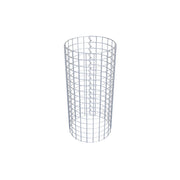 Gabionensäule rund 37 cm Durchmesser, 80 cm Höhe, Maschenweite 5 cm x 5 cm