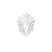 Anbaugabione Typ 4 100 cm x 50 cm x 50 cm (L x H x T), Maschenweite 5 cm x 5 cm, C-Ring