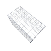 Anbaugabione Typ 3 100 cm x 70 cm x 50 cm (L x H x T), Maschenweite 10 cm x 10 cm, Spirale