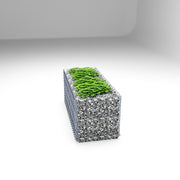 Hochbeet eckig 100 cm x 40 cm x 40 cm (L x H x T), Maschenweite 5 x 5 cm, Wandstärke 10 cm