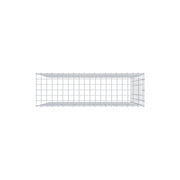 Anbaugabione Typ 4 100 cm x 100 cm x 30 cm (L x H x T), Maschenweite 5 cm x 10 cm, C-Ring