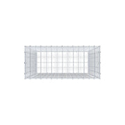 Gabione 100 cm x 70 cm x 30 cm (L x H x T), Maschenweite 5 cm x 5 cm, C-Ring