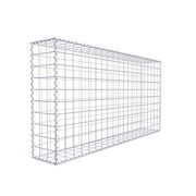 Gabione 200 cm x 100 cm x 30 cm (L x H x T), Maschenweite 10 cm x 10 cm, Spirale
