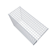 Anbaugabione Typ 3 100 cm x 70 cm x 40 cm (L x H x T), Maschenweite 5 cm x 5 cm, Spirale