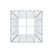 Anbaugabione Typ 3 100 cm x 40 cm x 40 cm (L x H x T), Maschenweite 10 cm x 10 cm, C-Ring