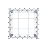 Anbaugabione Typ 3 30 cm x 30 cm x 30 cm (L x H x T), Maschenweite 10 cm x 10 cm, Spirale