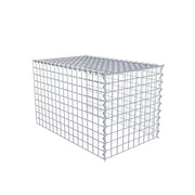 Anbaugabione Typ 4 80 cm x 50 cm x 50 cm (L x H x T), Maschenweite 5 cm x 5 cm, Spirale