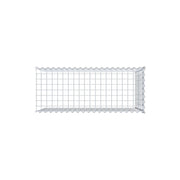 Anbaugabione Typ 4 100 cm x 60 cm x 40 cm (L x H x T), Maschenweite 5 cm x 5 cm, Spirale