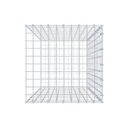 Anbaugabione Typ 2 100 cm x 50 cm x 50 cm, Maschenweite 5 cm x 10 cm, C-Ring
